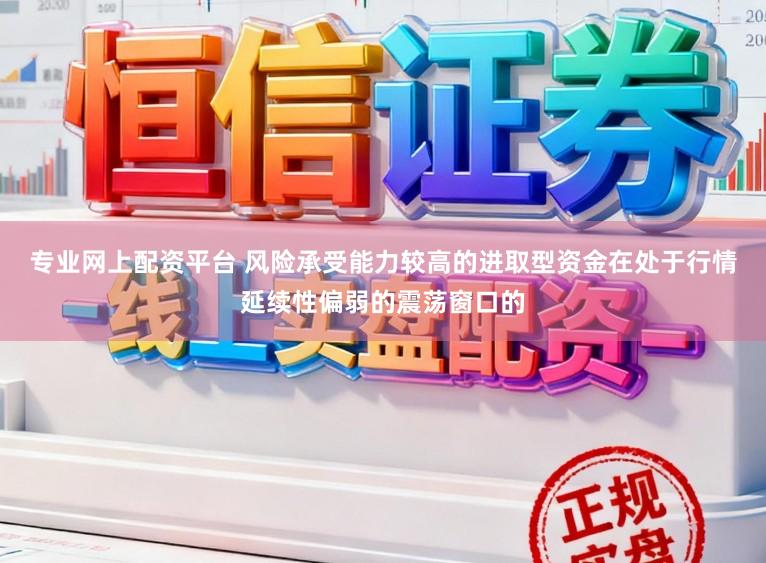 专业网上配资平台 风险承受能力较高的进取型资金在处于行情延续性偏弱的震荡窗口的