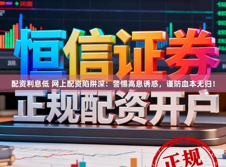 配资利息低 网上配资陷阱深：警惕高息诱惑，谨防血本无归！