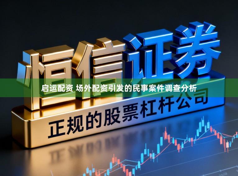 启运配资 场外配资引发的民事案件调查分析