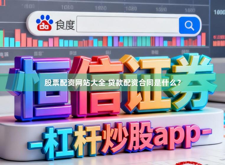 股票配资网站大全 贷款配资合同是什么？
