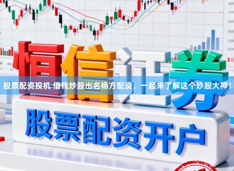 股票配资投机 借钱炒股出名杨方配资，一起来了解这个炒股大神！